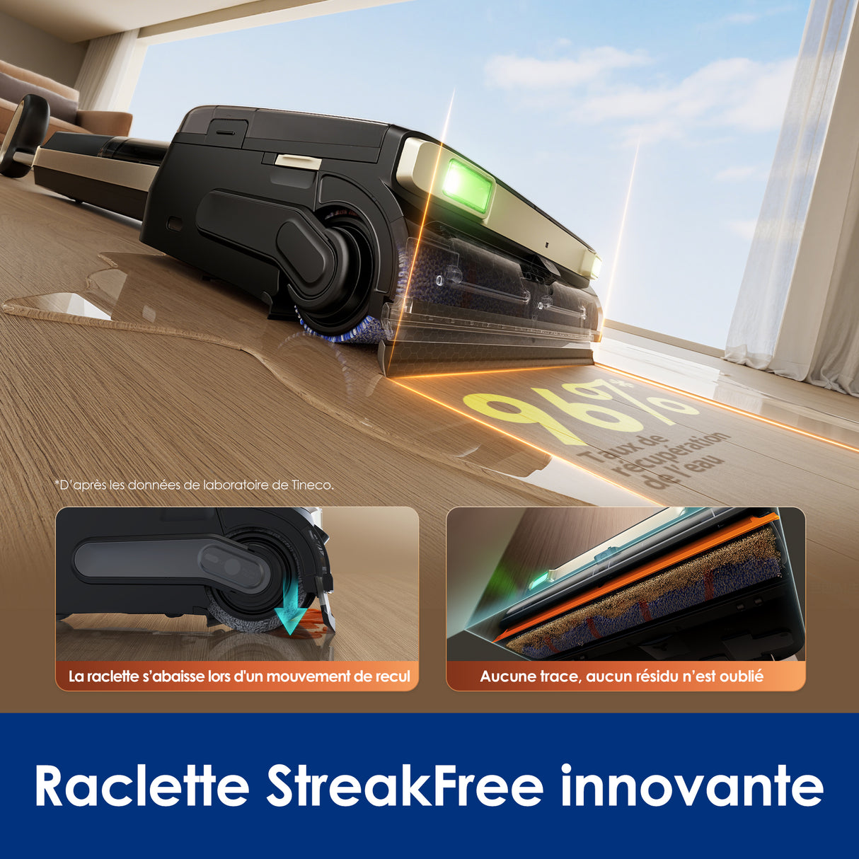 Tineco Floor One S9 Master Aspirateur Laveur