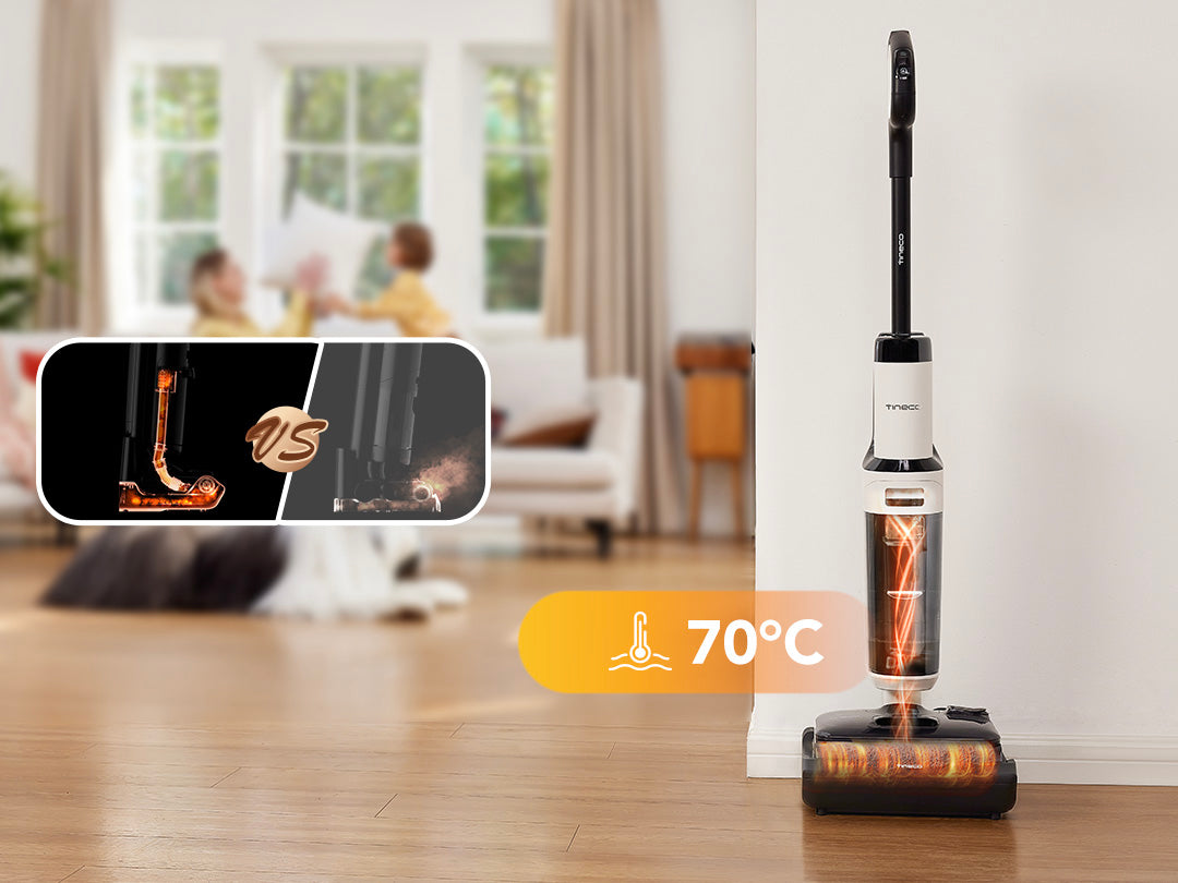 Tineco Floor ONE STRETCH S6 Aspirateur Eau et Poussière Laveur de Sols, aspirateur laveur sans fil, aspirateur lavant, aspirateur sans fil,aspirateur balai