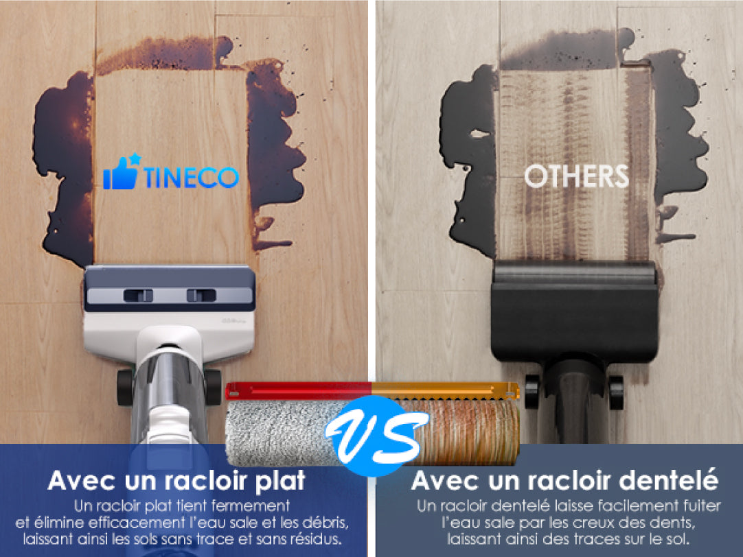 Tineco iFLOOR 5 Nettoyeur de Sol, aspirateur laveur, aspirateur laveur sans fil, aspirateur lavant, aspirateur sans fil,aspirateur balai