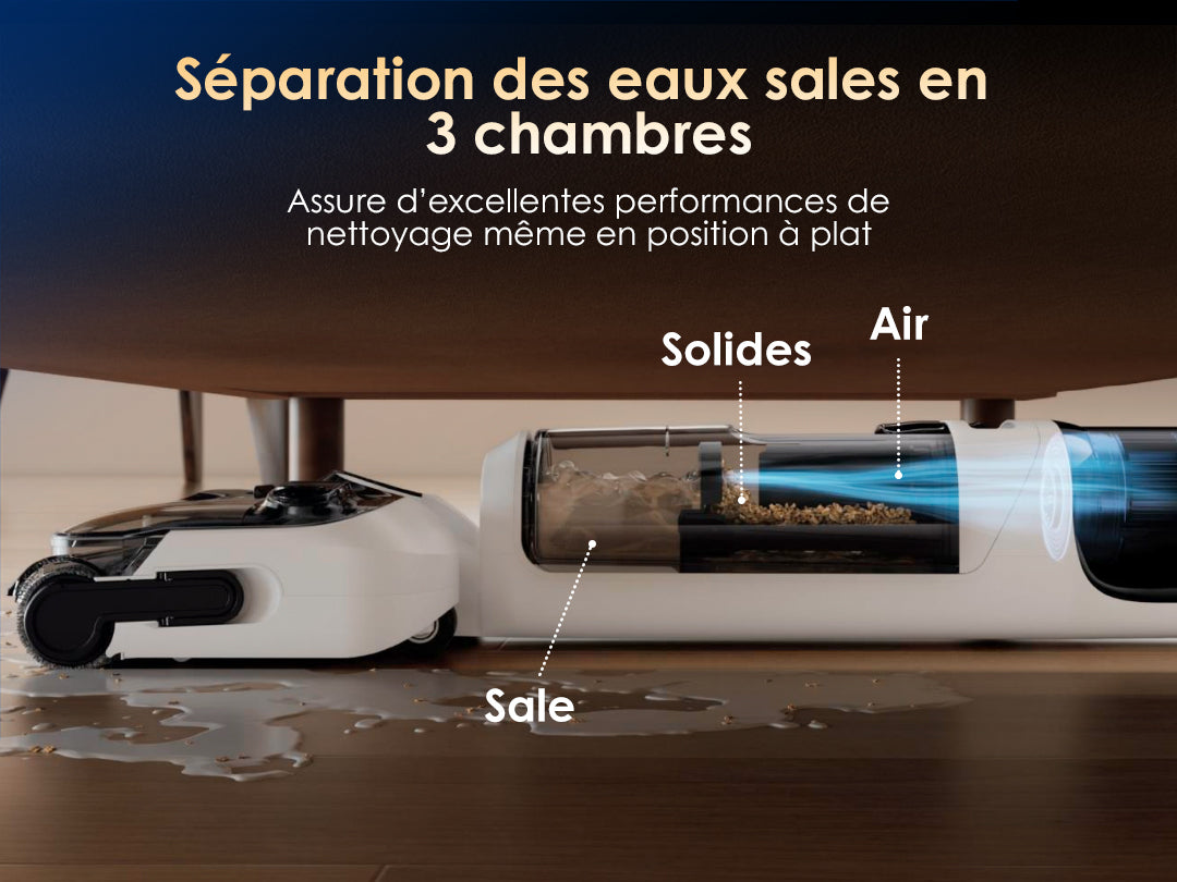 Tineco Floor ONE Switch S6 Stretch Aspirateur Laveur Sec Et Humide, aspirateur laveur sans fil, aspirateur lavant, aspirateur sans fil,aspirateur balai