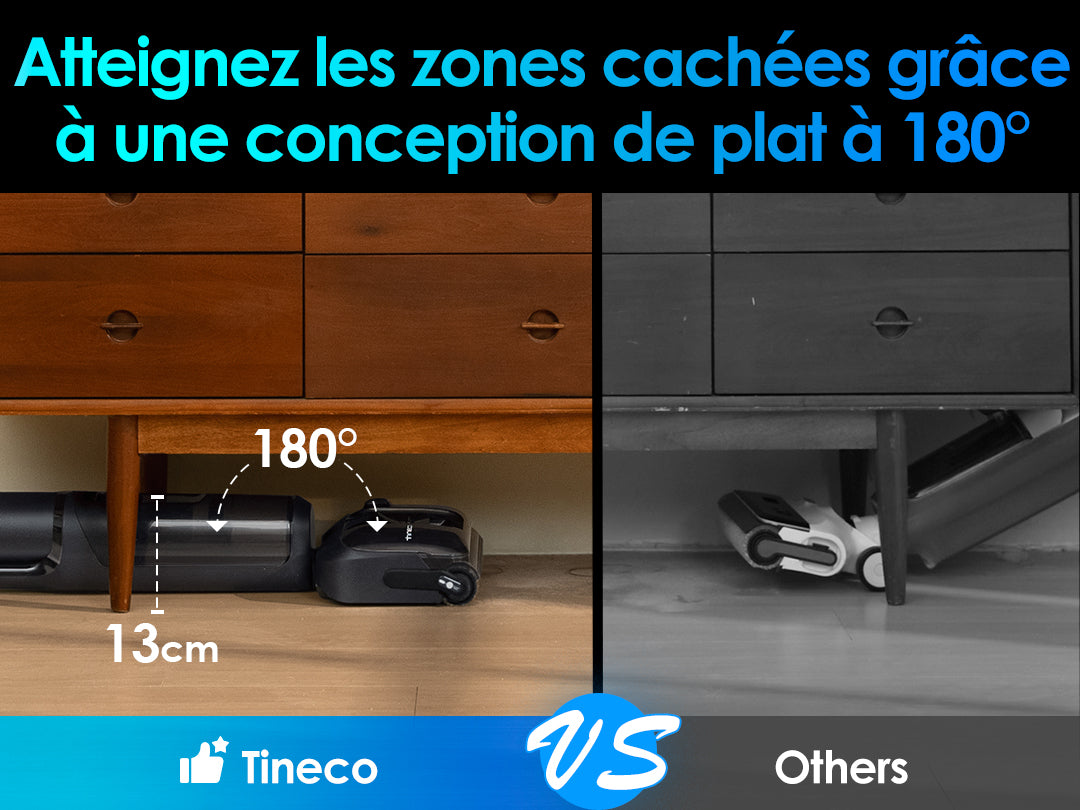 Tineco Floor ONE S7 Stretch Ultra Aspirateur Sec et Humide Sans Fil, Aspirateur Laveur, aspirateur laveur sans fil, aspirateur lavant, aspirateur sans fil,aspirateur balai