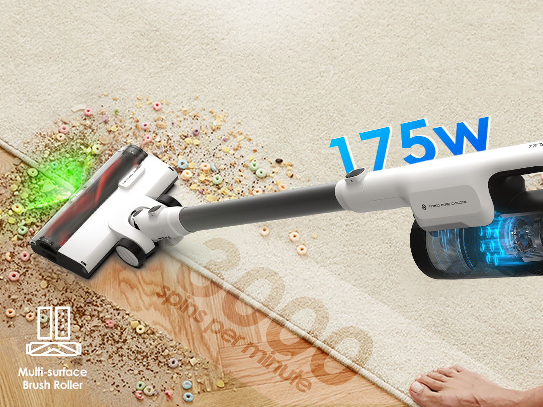 Tineco PURE ONE Station 5 PLUS Aspirateur Sans Fil, aspirateur laveur, aspirateur laveur sans fil, aspirateur lavant, aspirateur sans fil,aspirateur balai