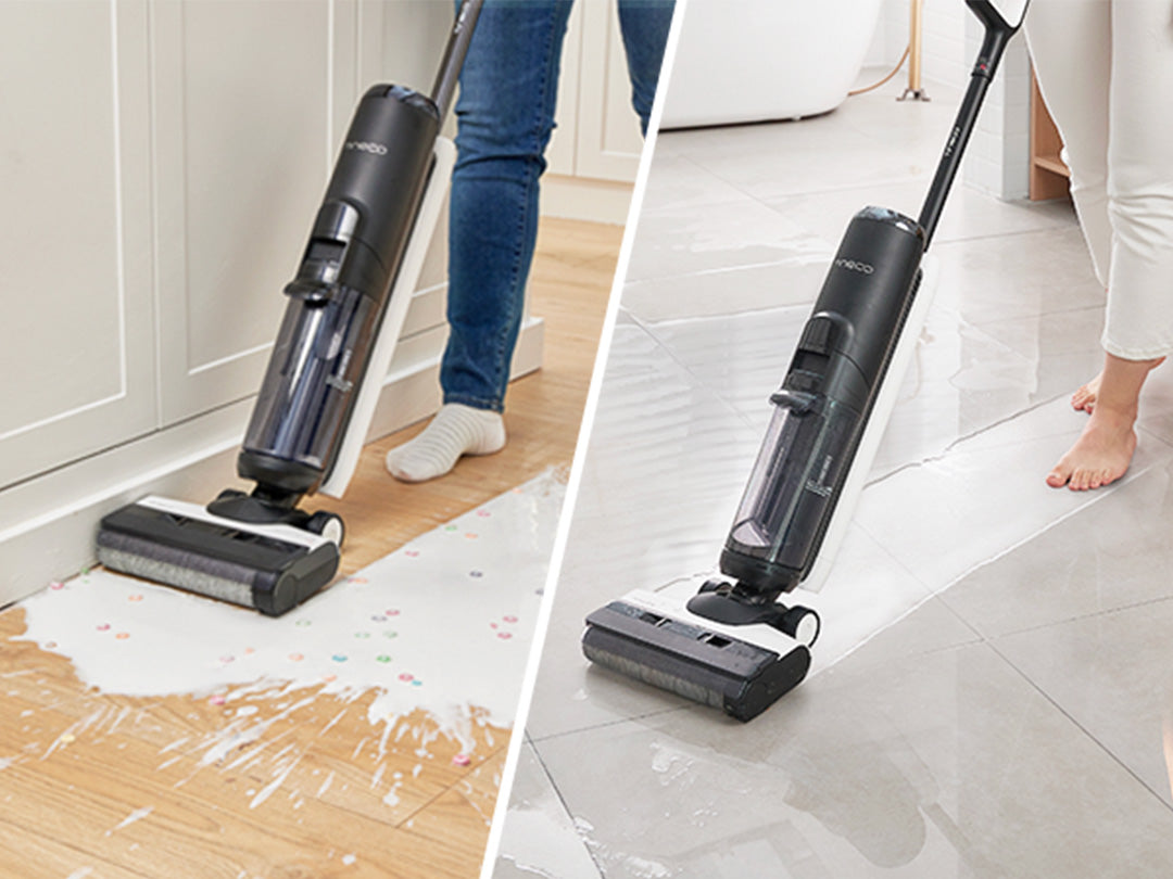 Tineco Floor One S5 Intelligent Aspirateur Eau et Poussière sans Fil, aspirateur laveur sans fil, aspirateur lavant, aspirateur sans fil,aspirateur balai