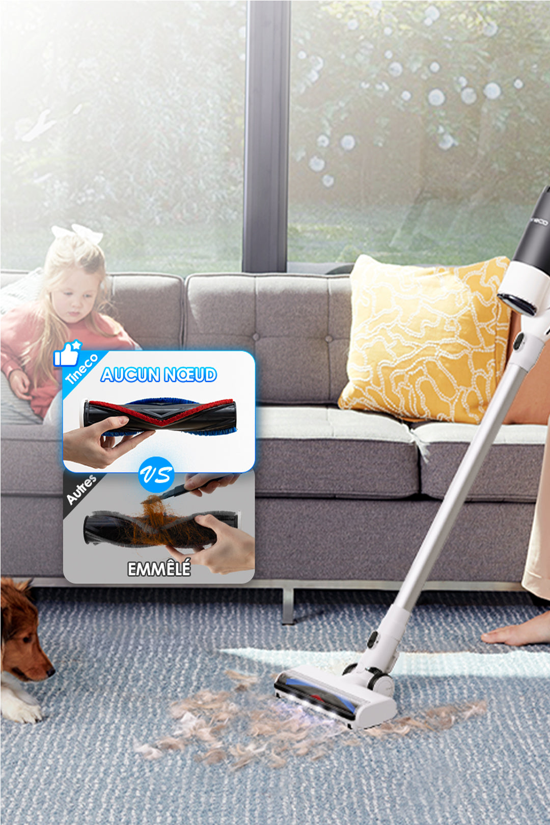 Tineco FLOOR ONE SWITCH S7 Laveur Intelligent Multi Fonctions, Aspirateur Laveur, aspirateur laveur sans fil, aspirateur lavant, aspirateur sans fil,aspirateur balai