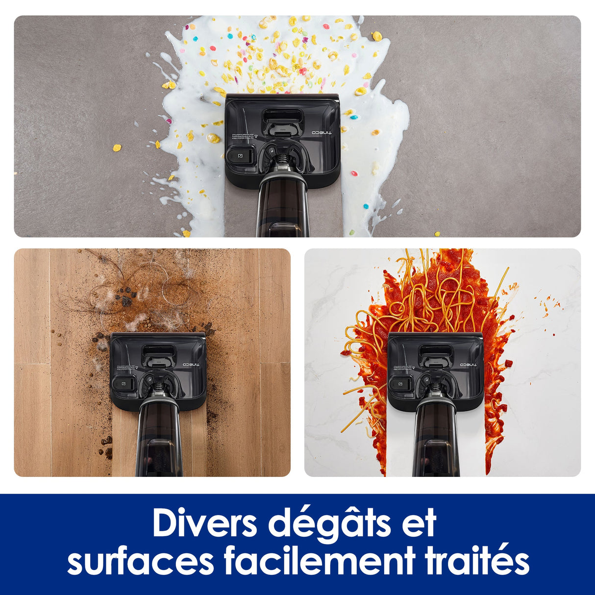 Tineco FLOOR ONE i6 Stretch Aspirateur Sec et Humide, Tineco Floor ONE STRETCH S6 Aspirateur Eau et Poussière Laveur de Sols, aspirateur laveur sans fil, aspirateur lavant, aspirateur sans fil,aspirateur balai