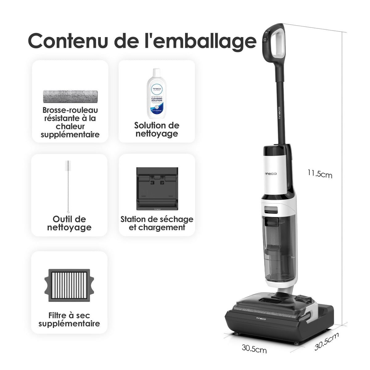 Tineco Floor One i7 Hotwash Aspirateur Laveur - Tineco FR