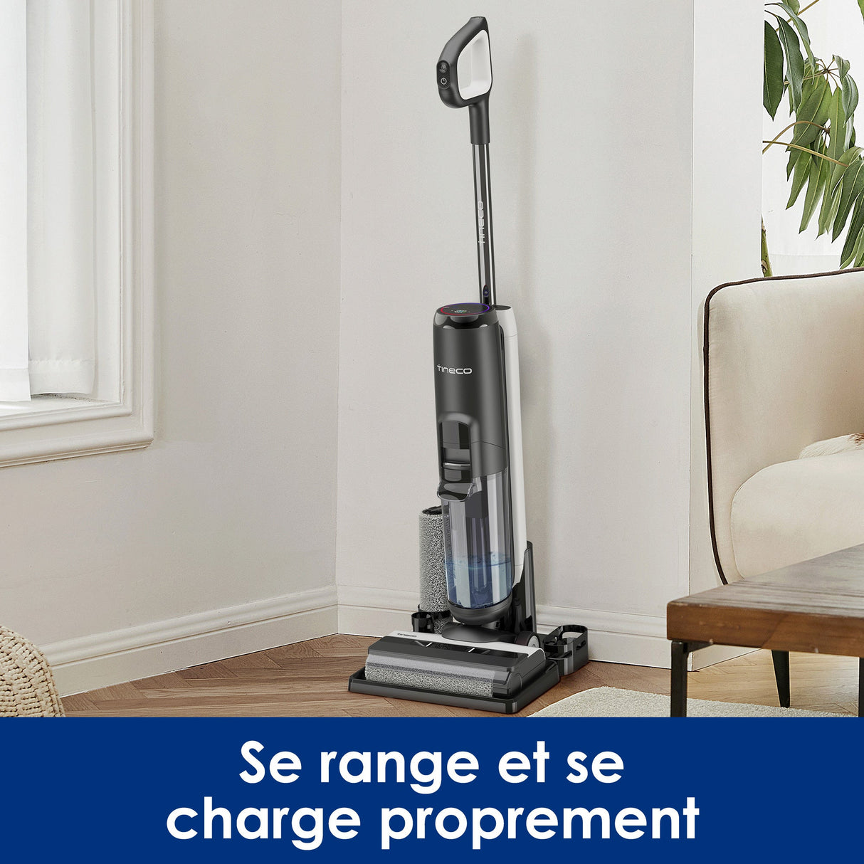 Tineco Floor One S5 Intelligent Aspirateur Eau et Poussière sans Fil, aspirateur laveur sans fil, aspirateur lavant, aspirateur sans fil,aspirateur balai