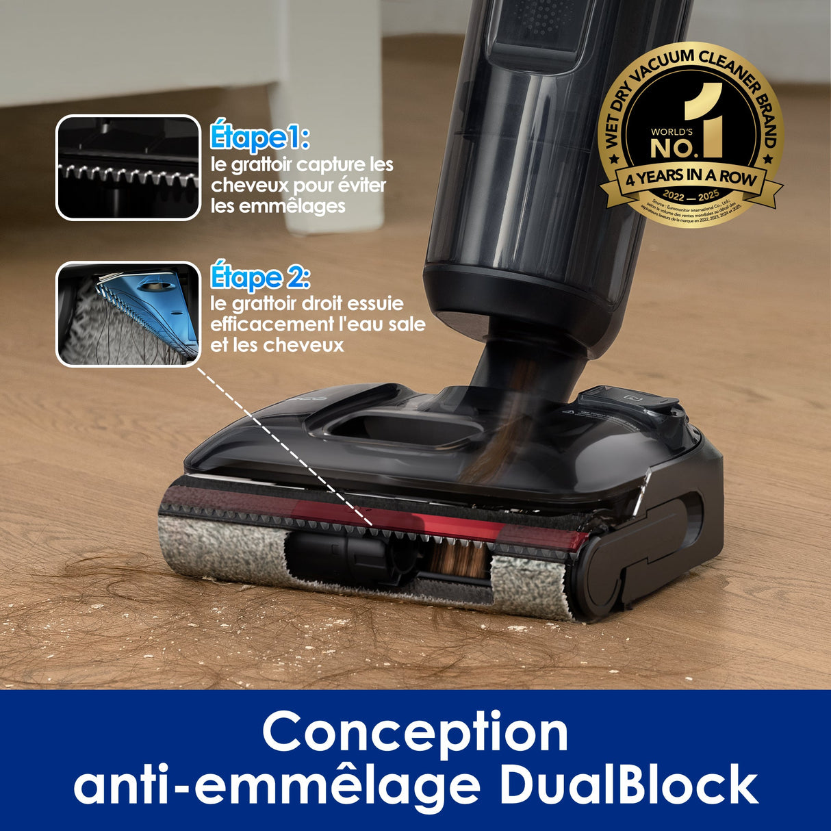 Tineco Floor ONE S7 Stretch Ultra Aspirateur Sec et Humide Sans Fil - Tineco FR