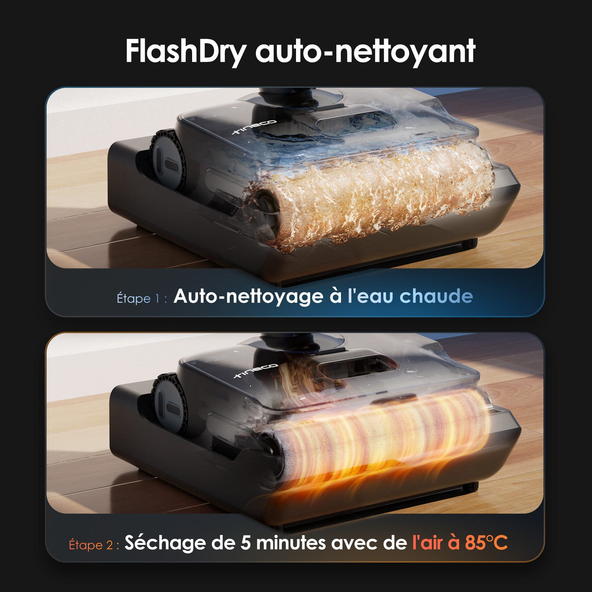 Tineco Floor One S9 Artist Aspirateur Laveur - Tineco FR