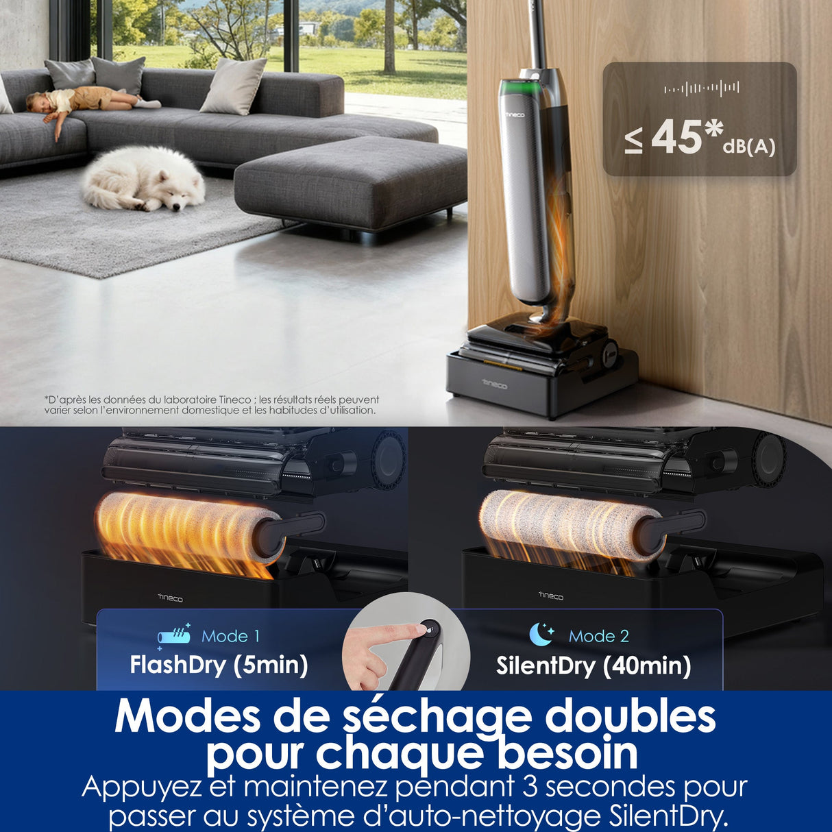 Tineco Floor One S9 Artist Steam Pro Aspirateur Laveur - Tineco FR