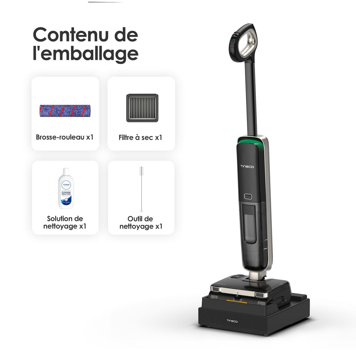 Tineco Floor One S9 Master Aspirateur Laveur - Tineco FR