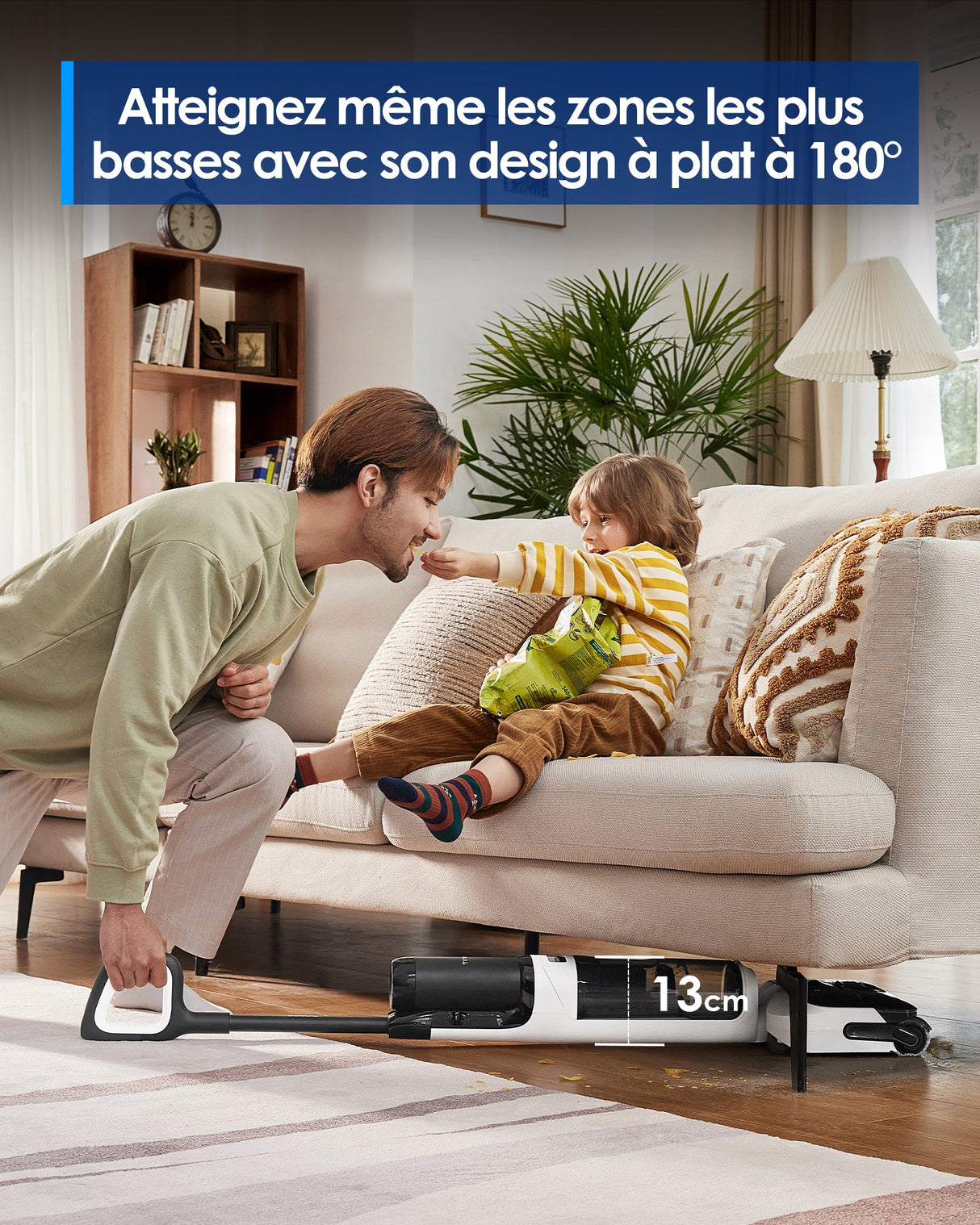 Tineco Floor ONE Switch S6 Stretch Aspirateur Laveur Sec Et Humide, aspirateur laveur sans fil, aspirateur lavant, aspirateur sans fil,aspirateur balai