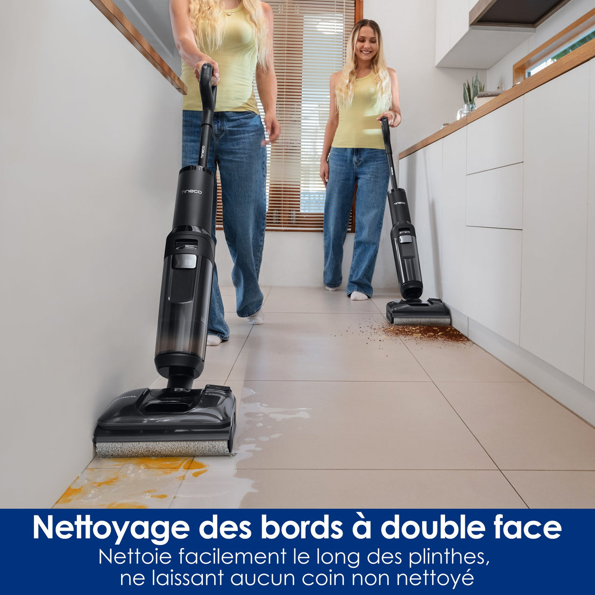 Tineco FLOOR ONE SWITCH S7 Stretch Nettoyeur multifonction 5 - en - 1, Tineco Floor ONE STRETCH S6 Aspirateur Eau et Poussière Laveur de Sols, aspirateur laveur sans fil, aspirateur lavant, aspirateur sans fil,aspirateur balai