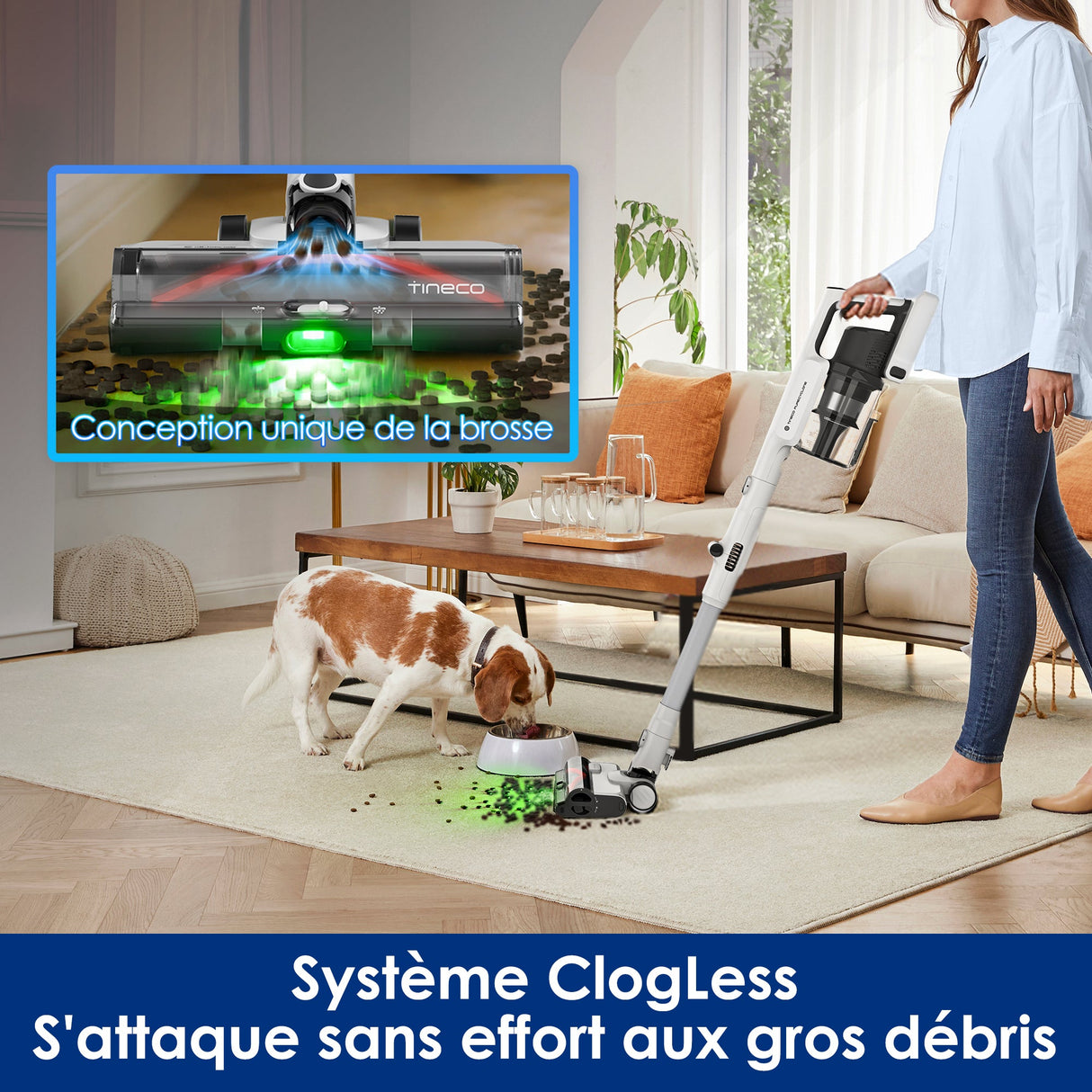 Tineco PURE ONE A50S PLUS Aspirateur Balai Sans Fil, aspirateur laveur, aspirateur laveur sans fil, aspirateur lavant, aspirateur sans fil,aspirateur balai