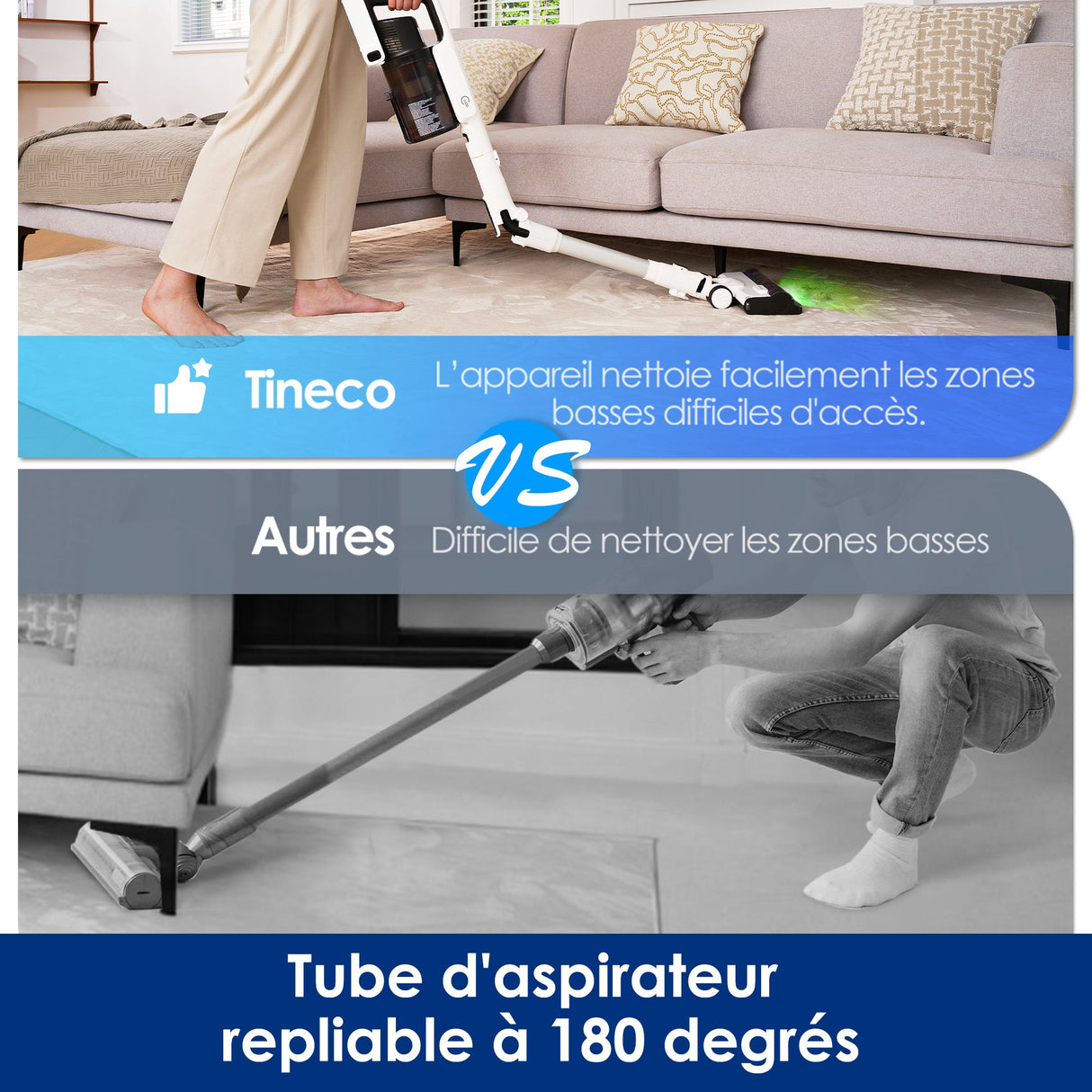 Tineco PURE ONE A50S PLUS Aspirateur Balai Sans Fil, aspirateur laveur, aspirateur laveur sans fil, aspirateur lavant, aspirateur sans fil,aspirateur balai