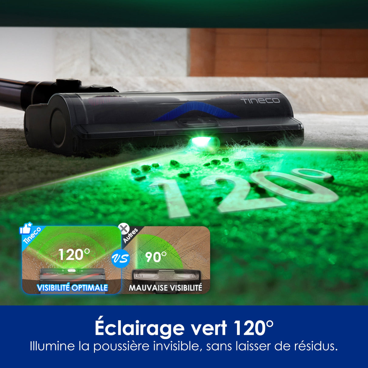 Tineco Pure One S50 Pro Aspirateur Balai sans Fil - Tineco FR