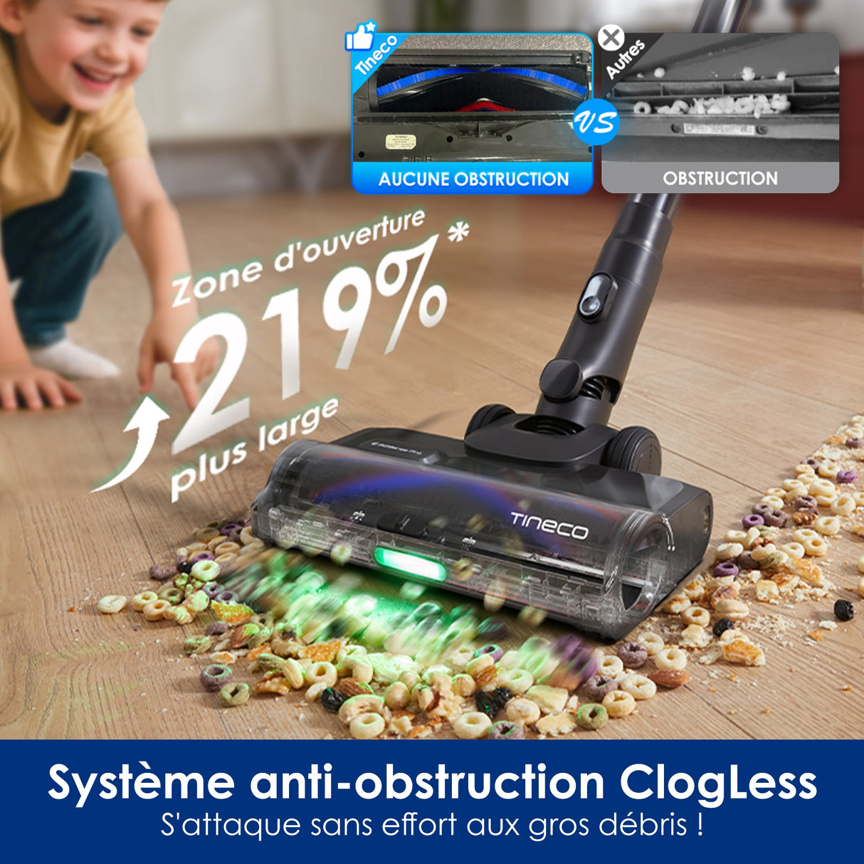 Tineco Pure One S70 Aspirateur Balai sans Fil - Tineco FR