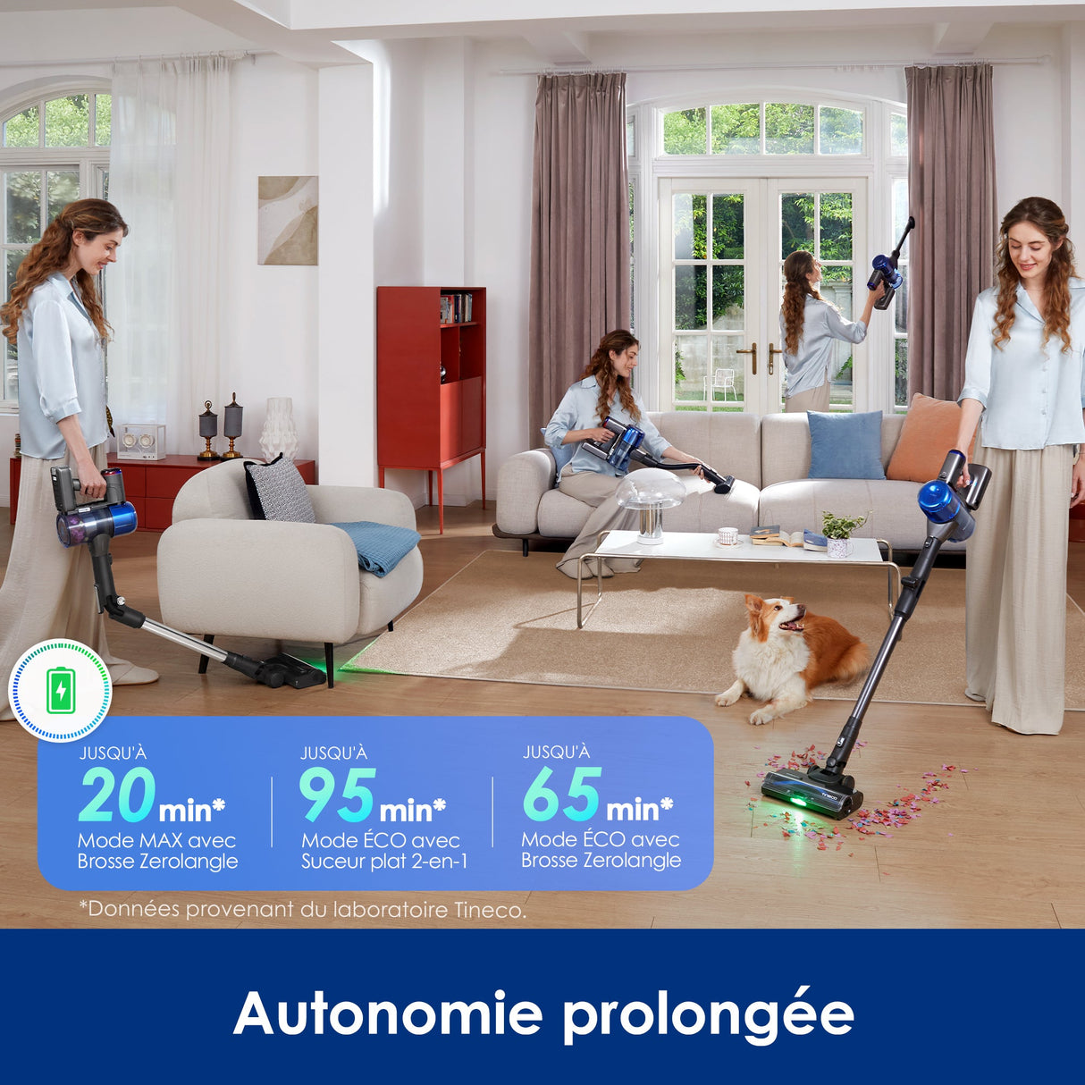 Tineco Pure One S70 Aspirateur Balai sans Fil(Gris) - Tineco FR