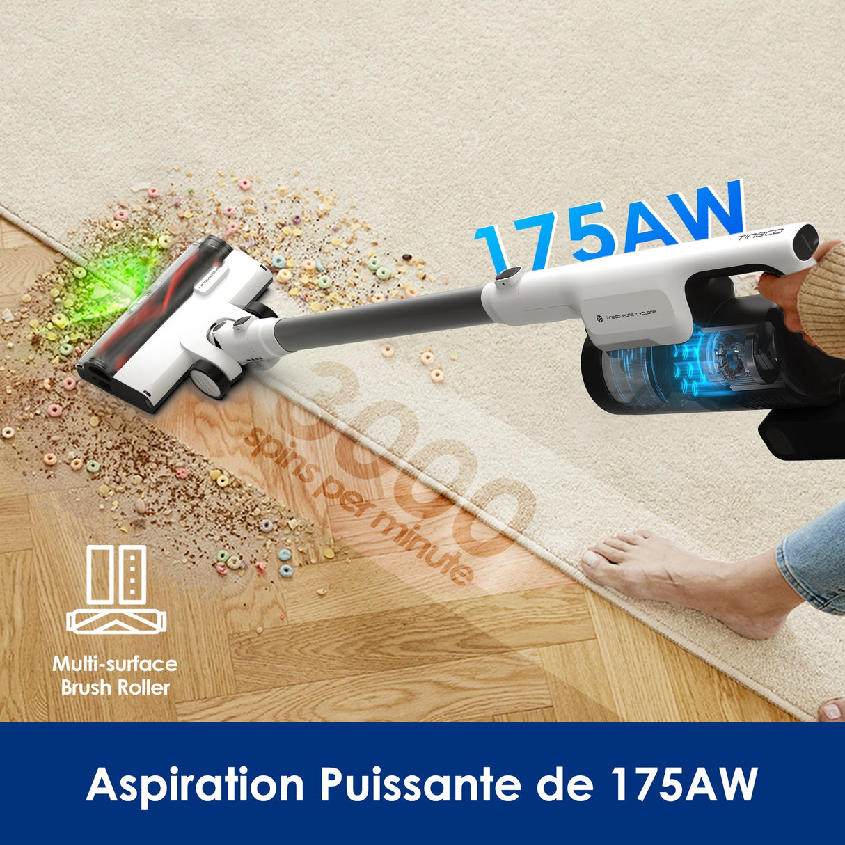 Tineco PURE ONE Station 5 PLUS Aspirateur Sans-Fil Intelligent - Tineco FR