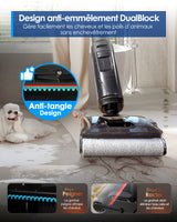 Tineco FLOOR ONE S7 Stretch Steam Aspirateur Balai Vapeur Sans Fil Tout-en-Un