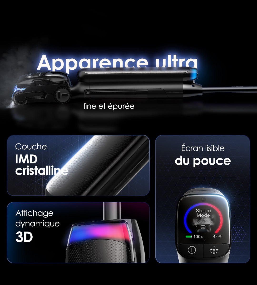 Tineco Floor One S9 Artist Steam Pro Aspirateur Laveur – Tineco FR, aspirateur laveur, aspirateur balai, aspirateur sans fil, No 1, meilleur aspirateur laveur, nettoyeur vapeur, balai vapeur