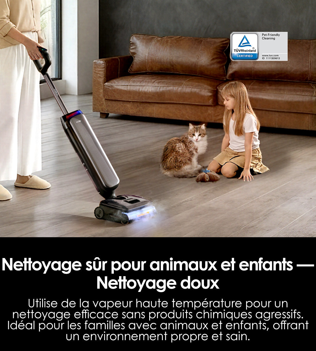 Tineco Floor One S9 Artist Steam Pro Aspirateur Laveur – Tineco FR, aspirateur laveur, aspirateur balai, aspirateur sans fil, No 1, meilleur aspirateur laveur, nettoyeur vapeur, balai vapeur