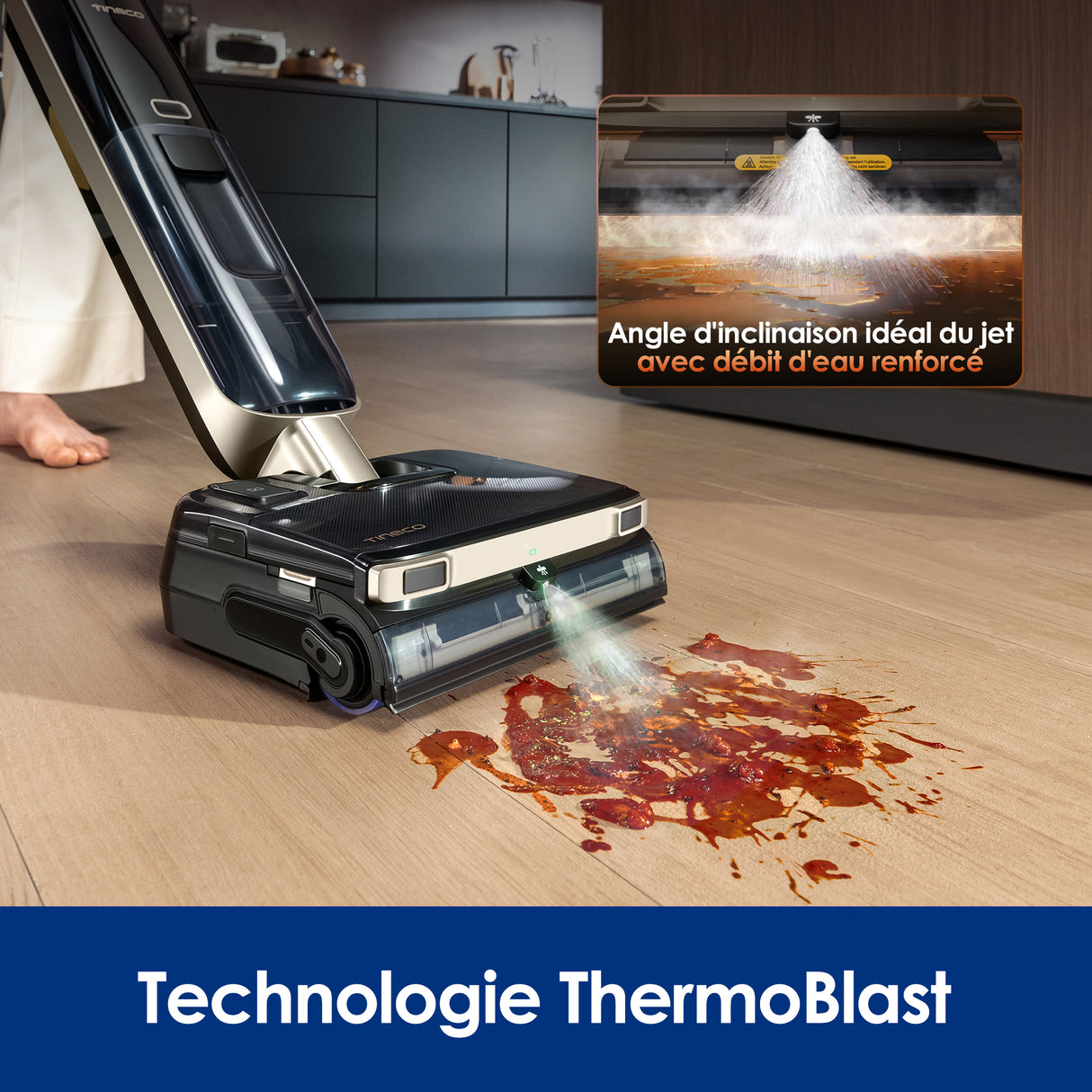 Tineco Floor One S9 Master Aspirateur Laveur