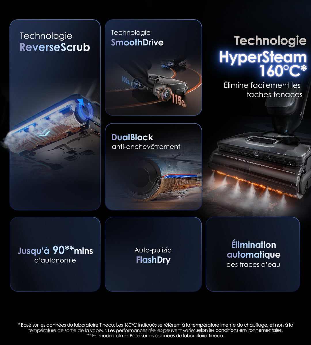 Tineco Floor One S9 Artist Steam Pro Aspirateur Laveur – Tineco FR, aspirateur laveur, aspirateur balai, aspirateur sans fil, No 1, meilleur aspirateur laveur, nettoyeur vapeur, balai vapeur， Numéro un mondial