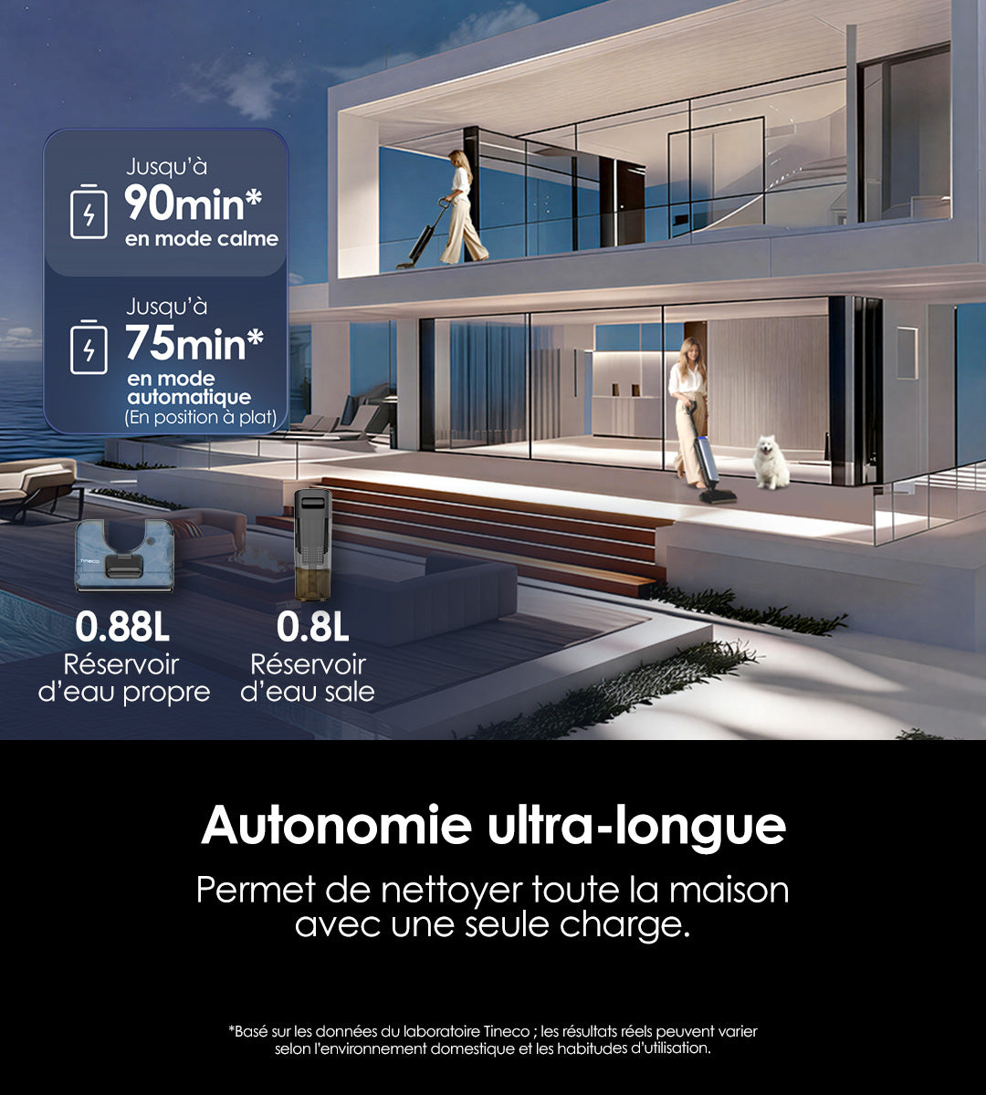 Tineco Floor One S9 Artist Steam Pro Aspirateur Laveur – Tineco FR, aspirateur laveur, aspirateur balai, aspirateur sans fil, No 1, meilleur aspirateur laveur, nettoyeur vapeur, balai vapeur, Numéro un mondial, SmoothDrive