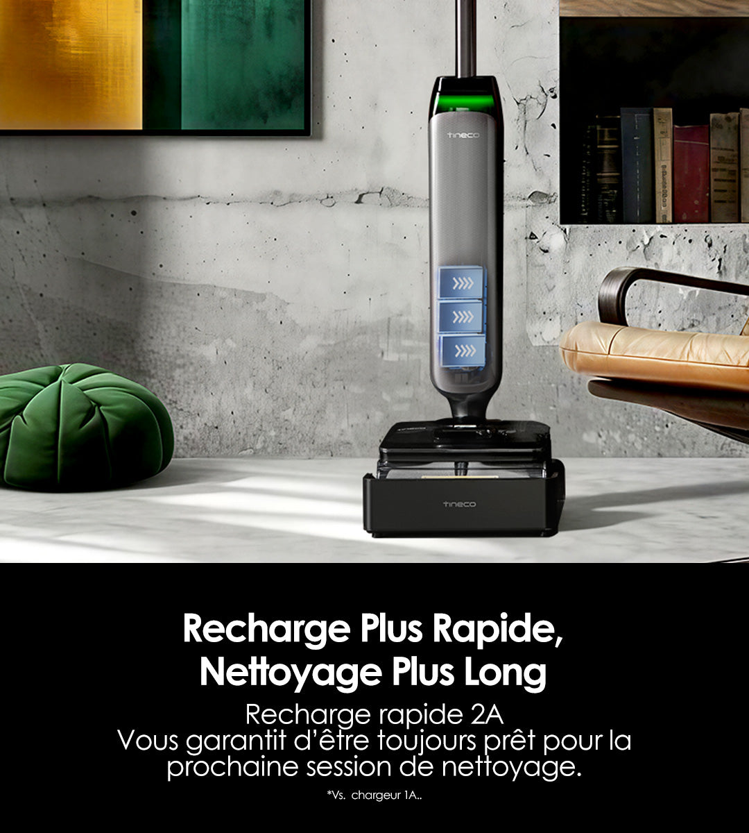 Tineco Floor One S9 Artist Steam Pro Aspirateur Laveur – Tineco FR, aspirateur laveur, aspirateur balai, aspirateur sans fil, No 1, meilleur aspirateur laveur, nettoyeur vapeur, balai vapeur, Numéro un mondial, SmoothDrive