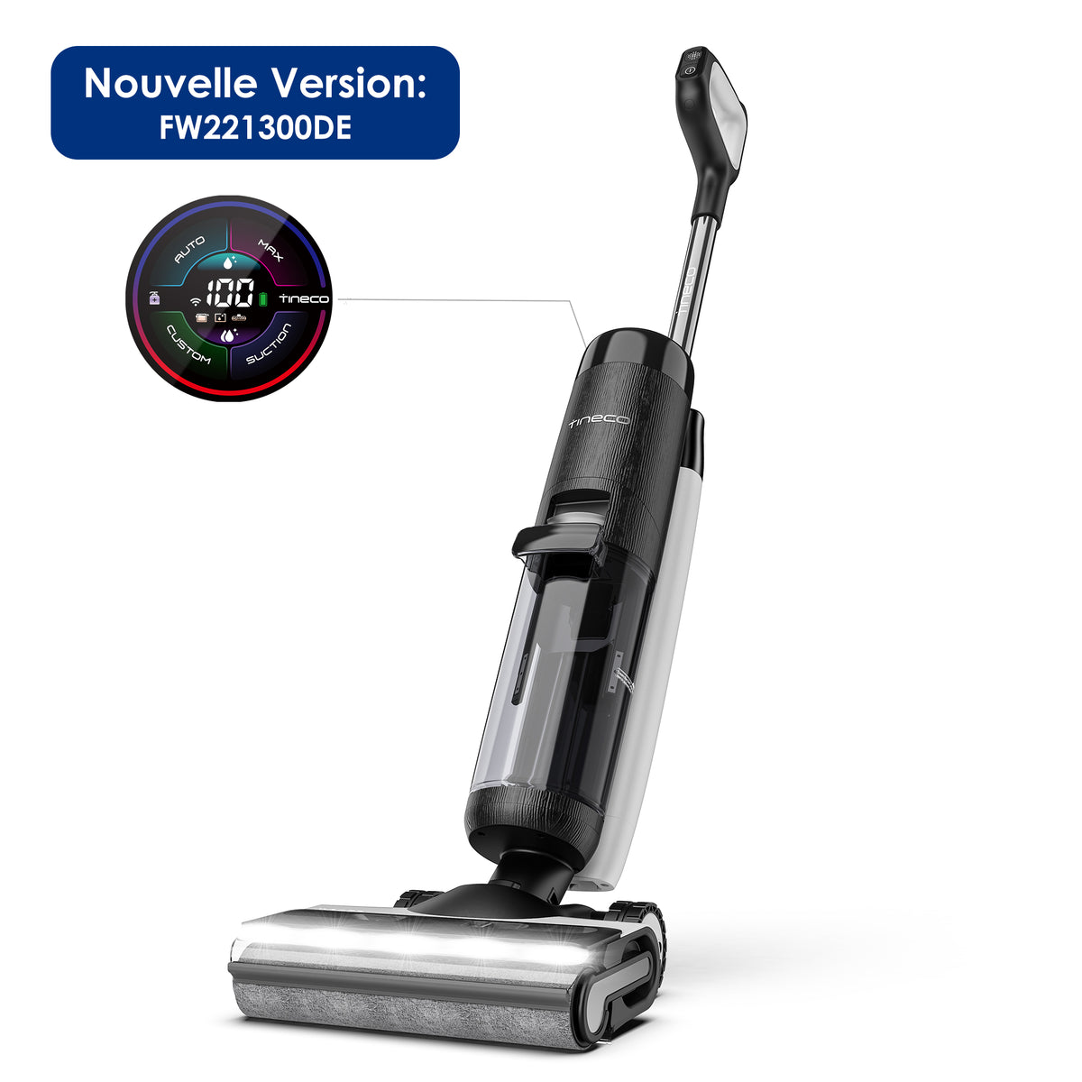 KAFTKO Batterie De L'aspirateur. Compatible pour Tineco IFloor 3-01/ Floor One S3.Batterie Rechargeable Au Lithium-ION pour Aspirateur KAFTKO Batterie De L'aspirateur. Compatible pour Tineco IFloor 3-01/ Floor One S3.Batterie Rechargeable Au Lithium-ION pour Aspirateur