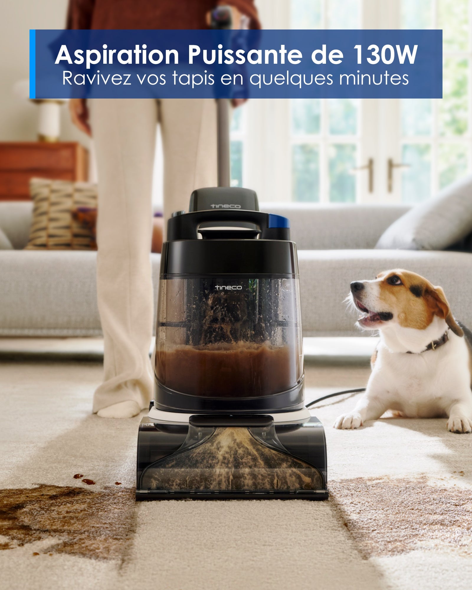 Tineco CARPET ONE Cruiser Nettoyeur de Tapis Intelligent - Tineco FR