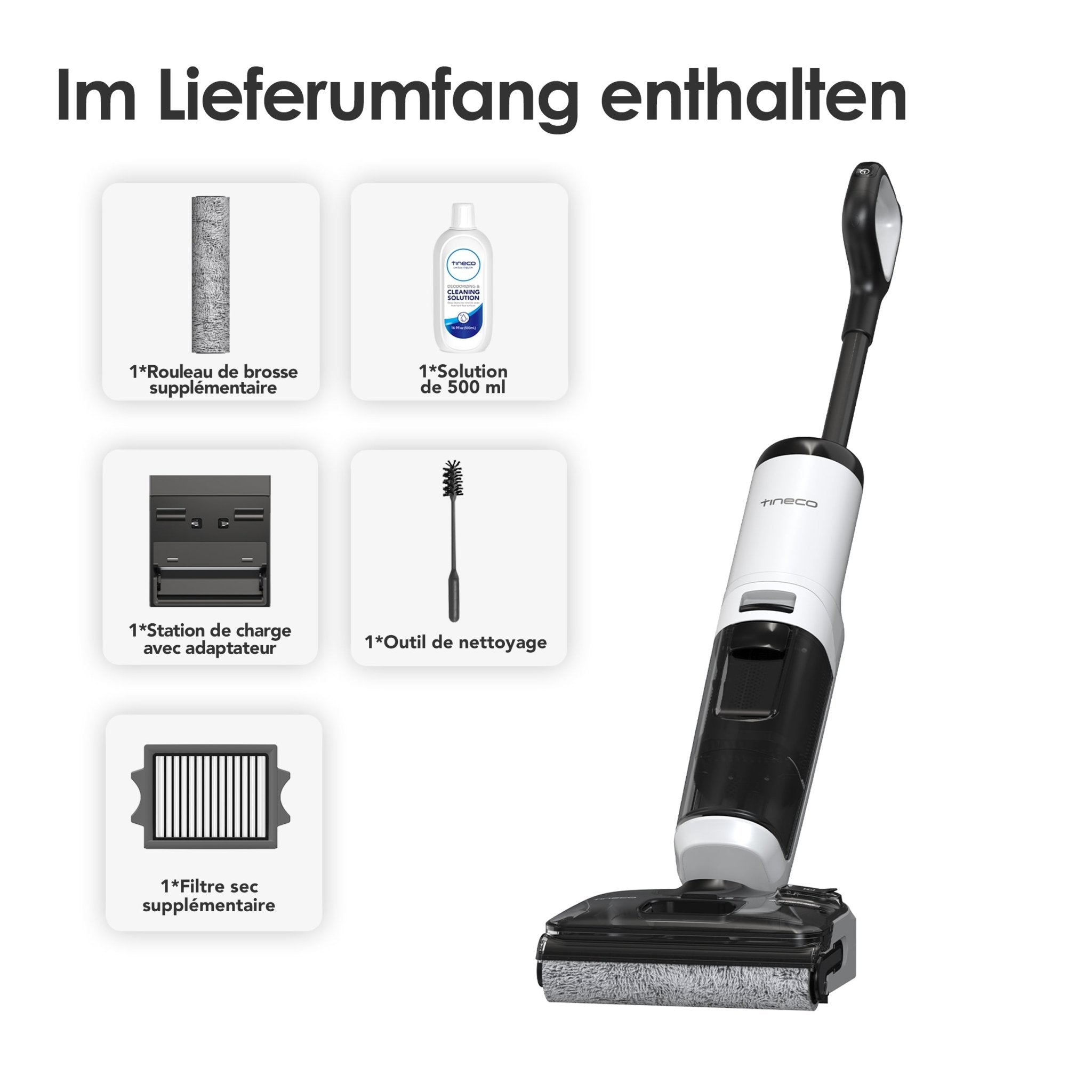 Tineco Floor One I6 Max Pro Aspirateur Laveur Sec et Humide - Tineco FR