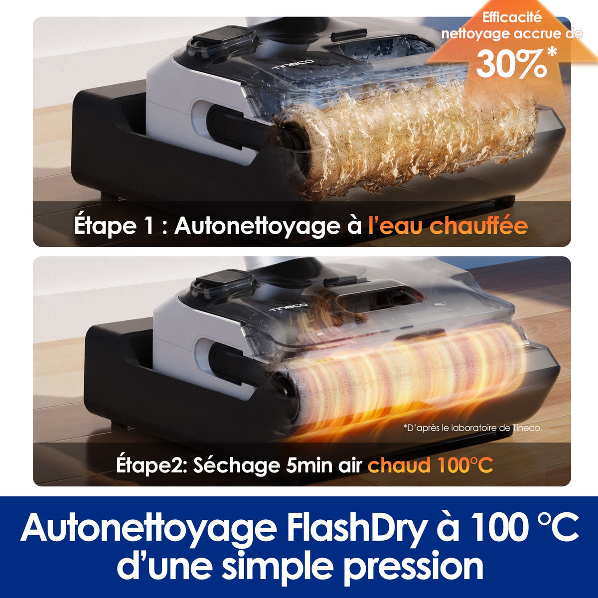 Tineco Floor One i7 Hotwash Aspirateur Laveur - Tineco FR