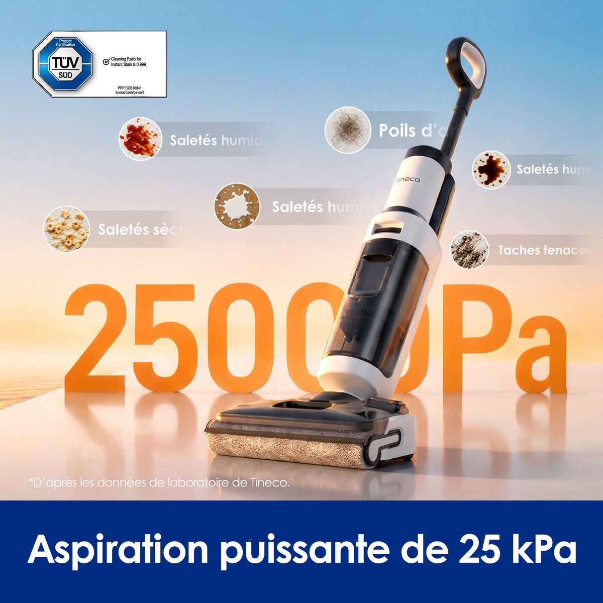 Tineco Floor One i7 Hotwash Aspirateur Laveur - Tineco FR