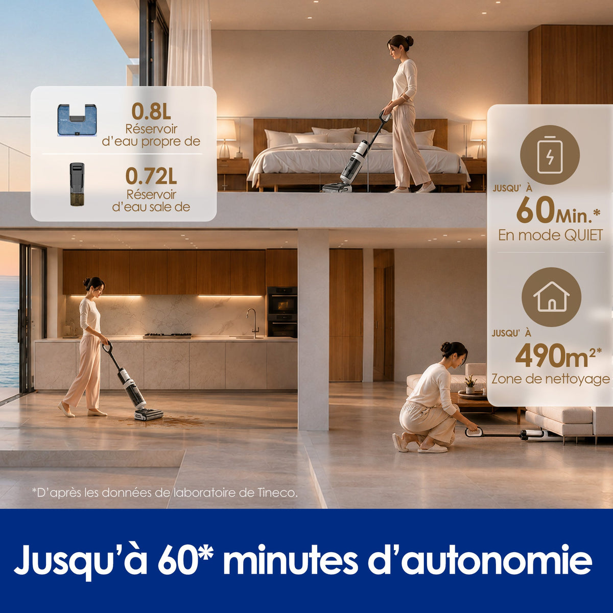 Tineco Floor One i7 Hotwash Aspirateur Laveur - Tineco FR