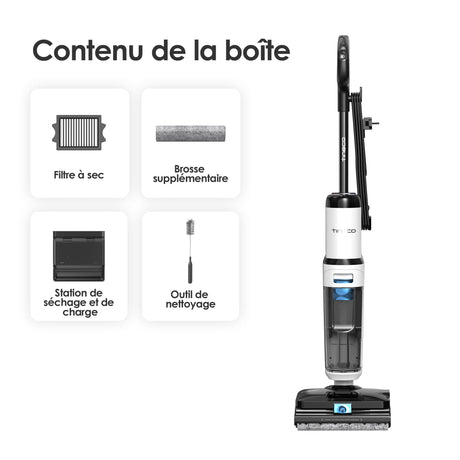 Tineco FLOOR ONE S6 Stretch Steam Aspirateur - laveur sans fil humide et sec tout - en - un - Tineco FR