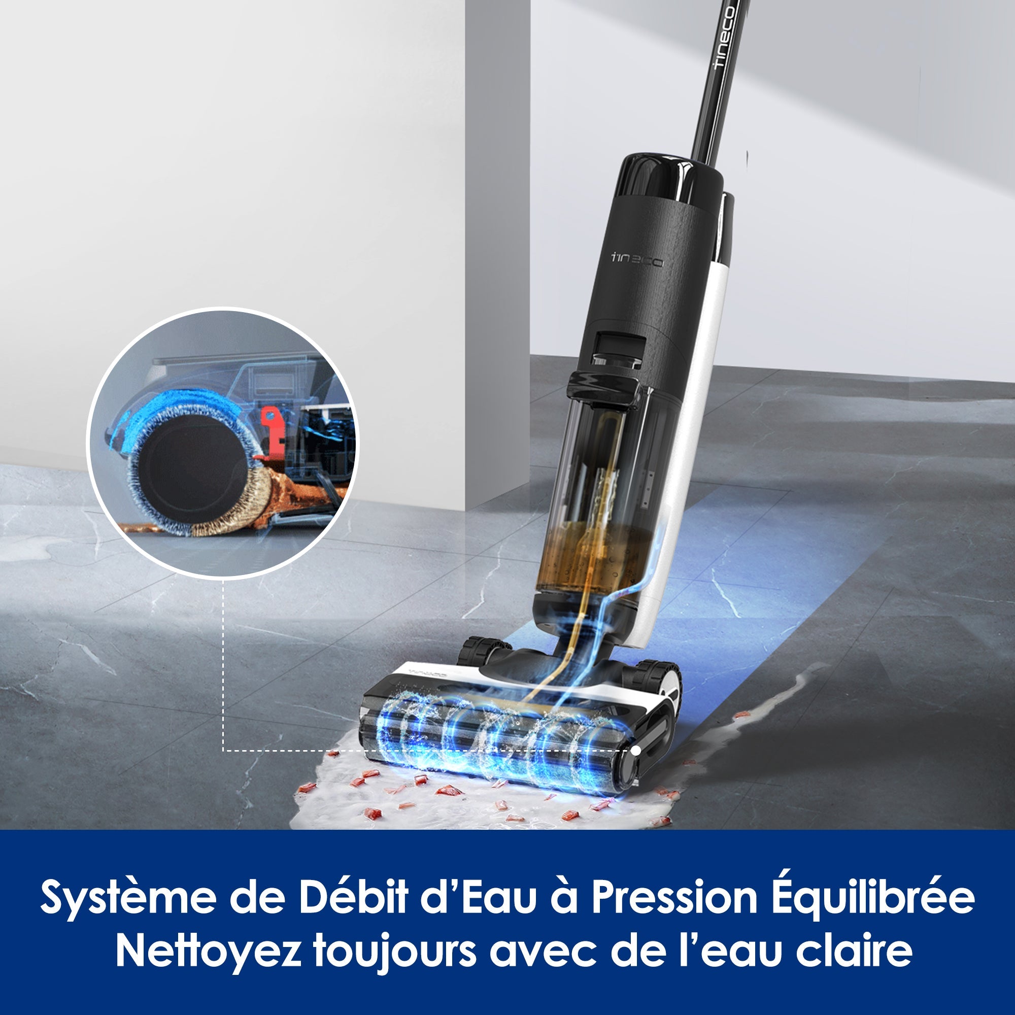 Kit Pièces De Rechange Pour Tineco Floor One Switch/S6 - 5 Pièces : Brosse, Rouleau, Filtre - Aspirateur Sec/Humide - 6