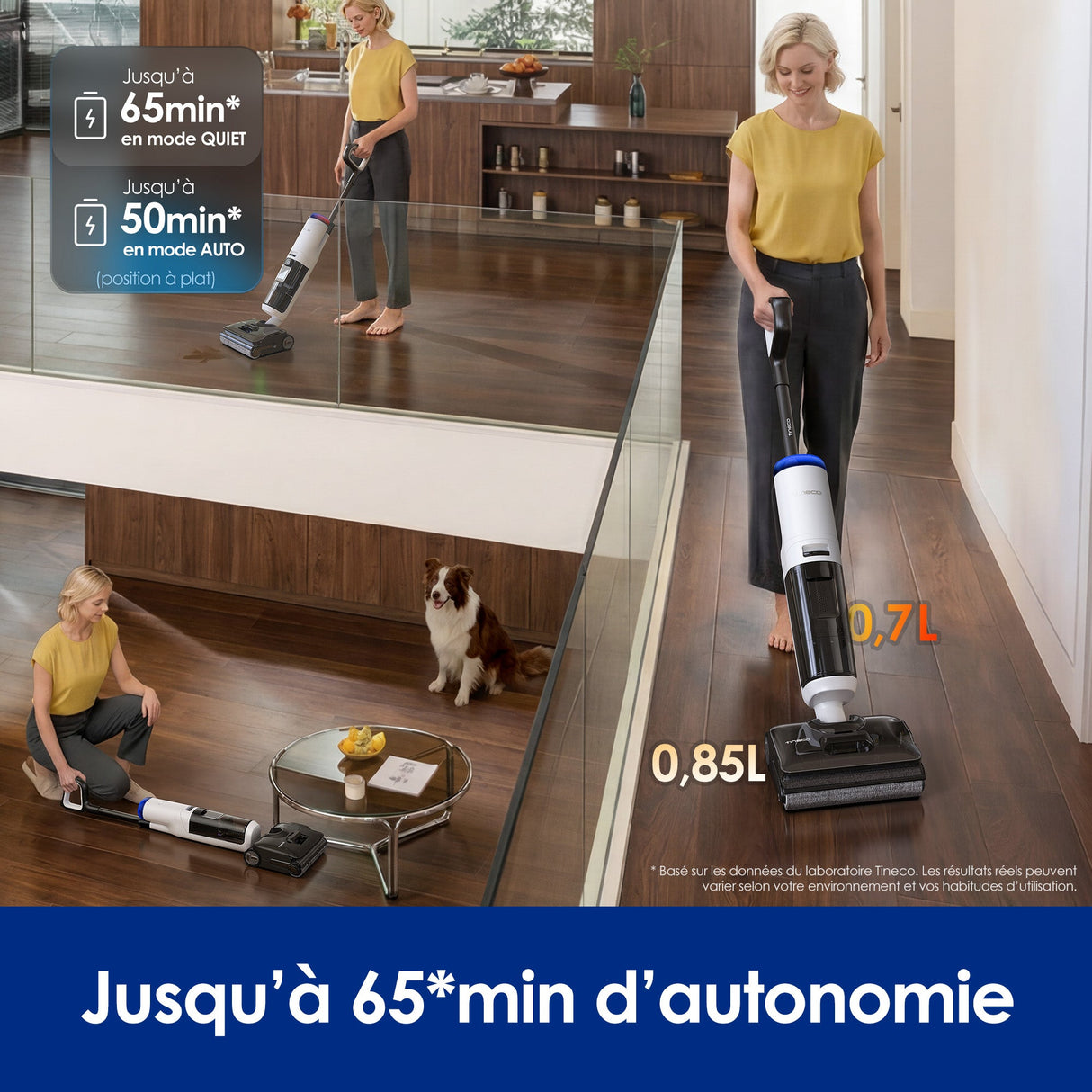 Tineco FLOOR ONE S7 Stretch Turbo Aspirateur Laveur - Tineco FR