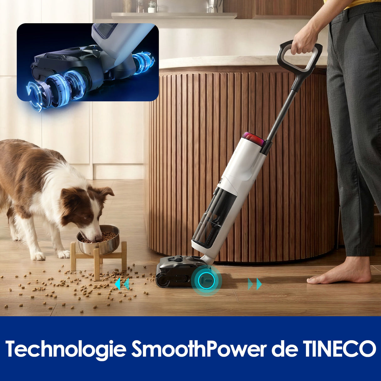 Tineco FLOOR ONE S7 Stretch Turbo Aspirateur Laveur - Tineco FR