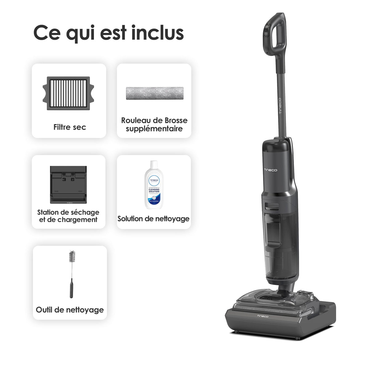 Tineco Floor ONE S7 Stretch Ultra Aspirateur Sec et Humide Sans Fil - Tineco FR