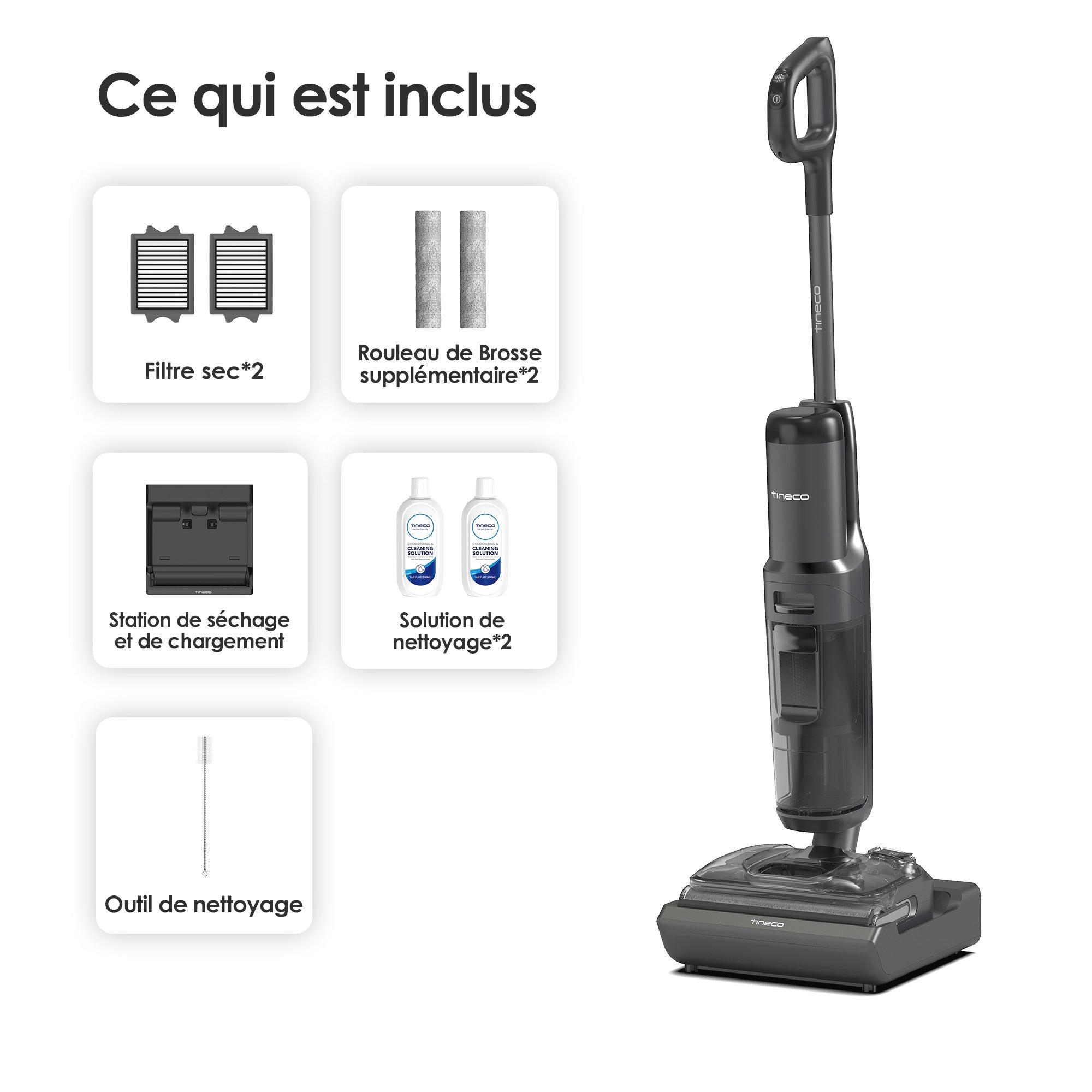 Tineco Floor ONE S7 Stretch Ultra Aspirateur Sec et Humide Sans Fil - Tineco FR