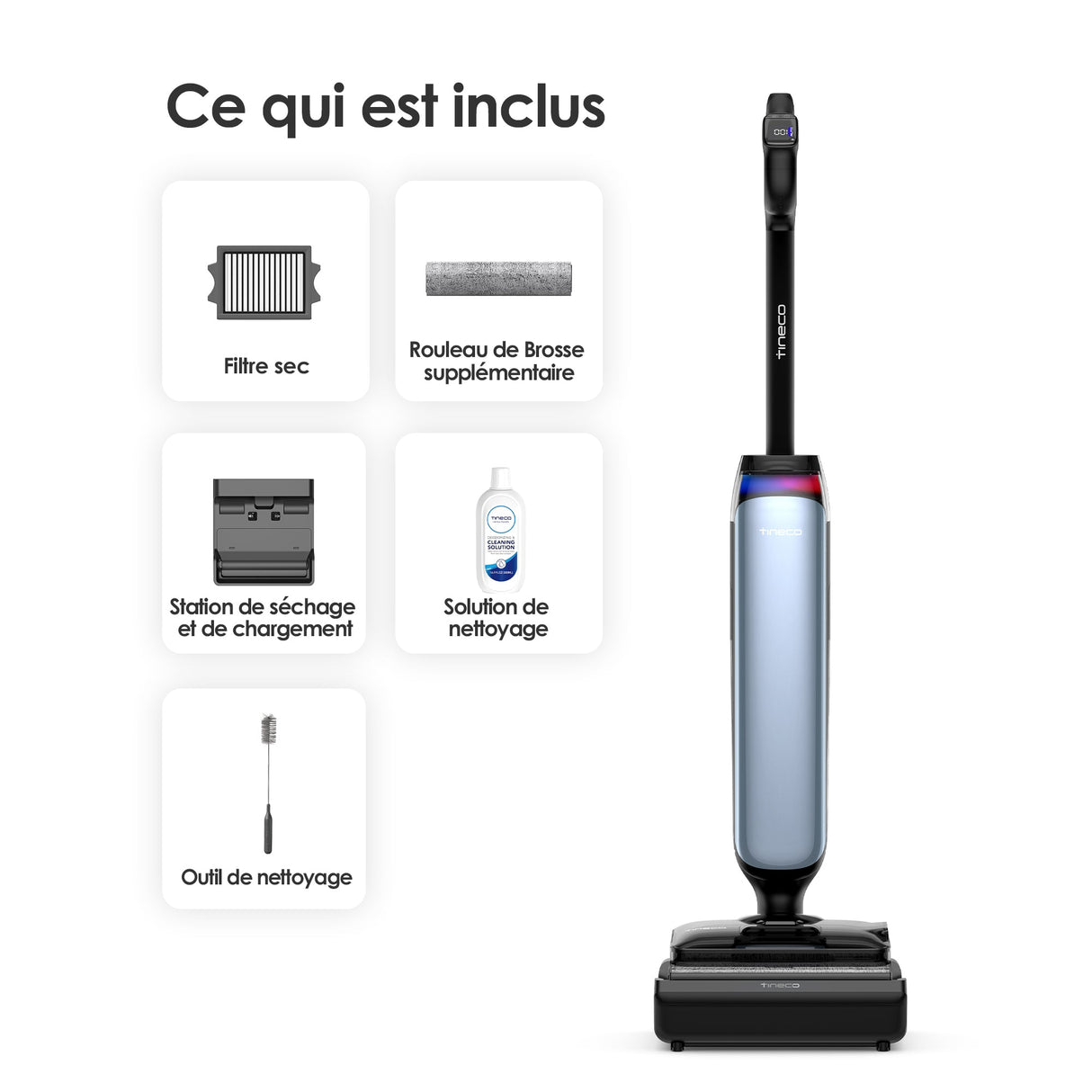 Tineco Floor One S9 Artist Aspirateur Laveur - Tineco FR