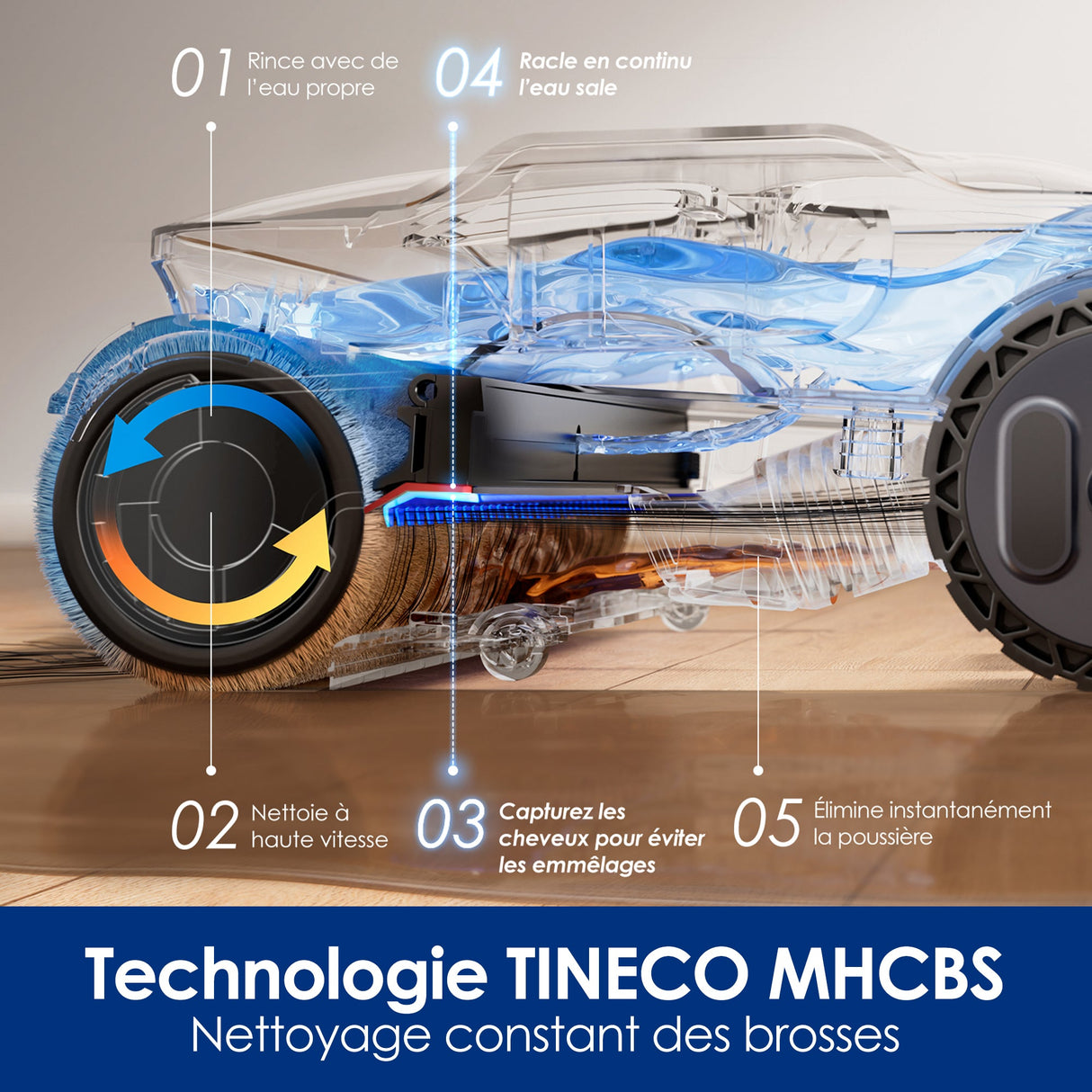 Tineco Floor One S9 Artist Aspirateur Laveur - Tineco FR