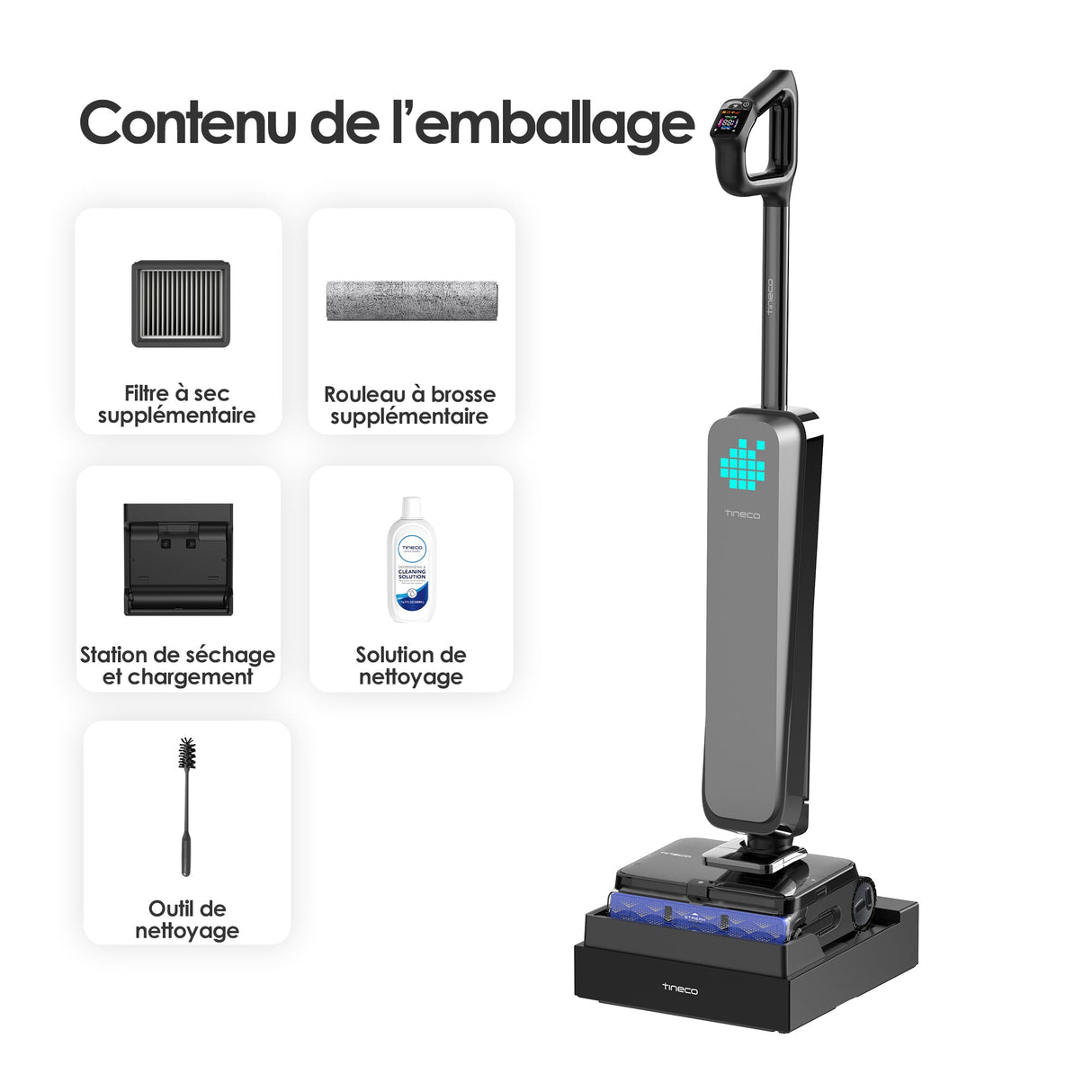Tineco Floor One S9 Scientist Aspirateur Laveur - Tineco FR