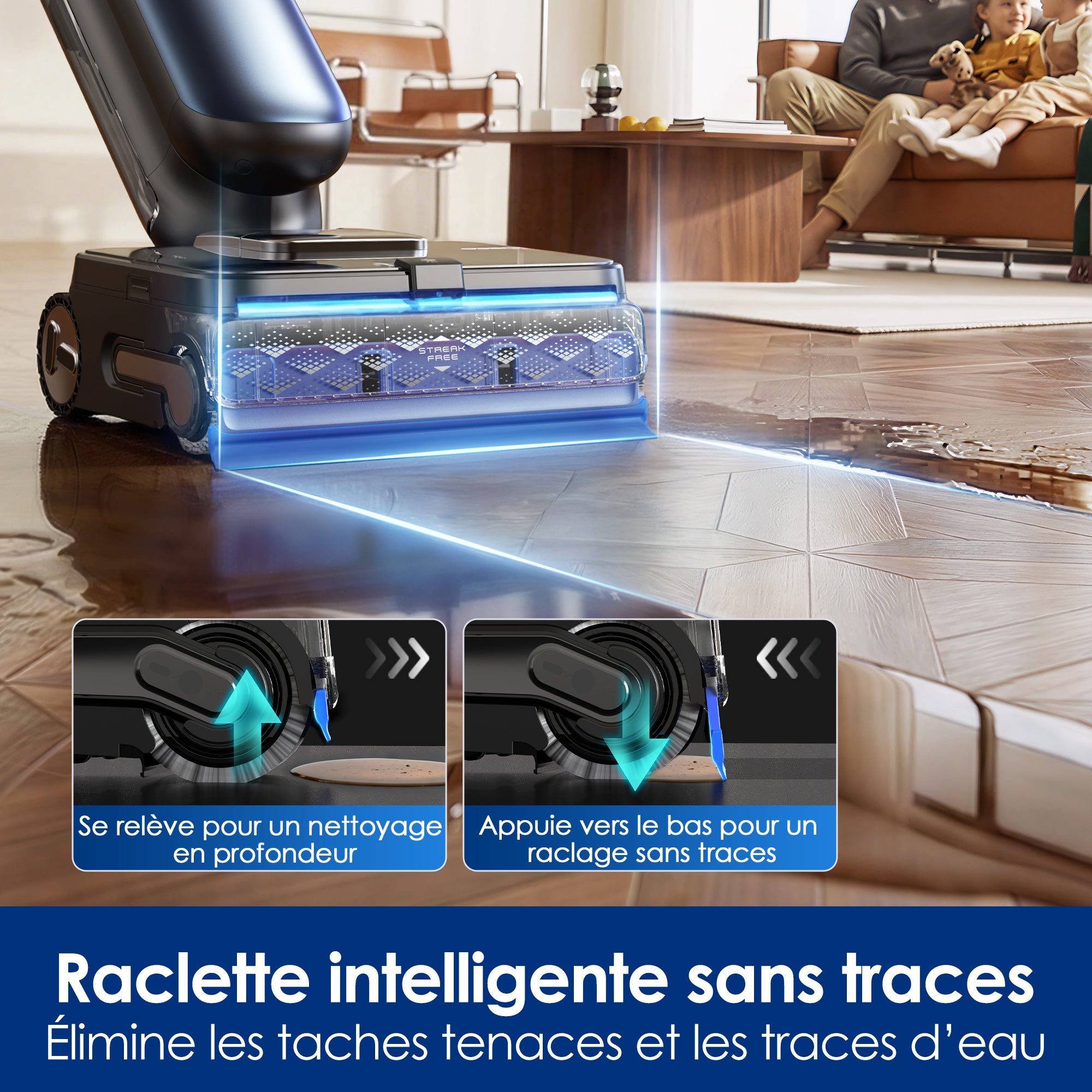 Tineco Floor One STATION S9 Artist Aspirateur Laveur Sans Fil - Tineco FR