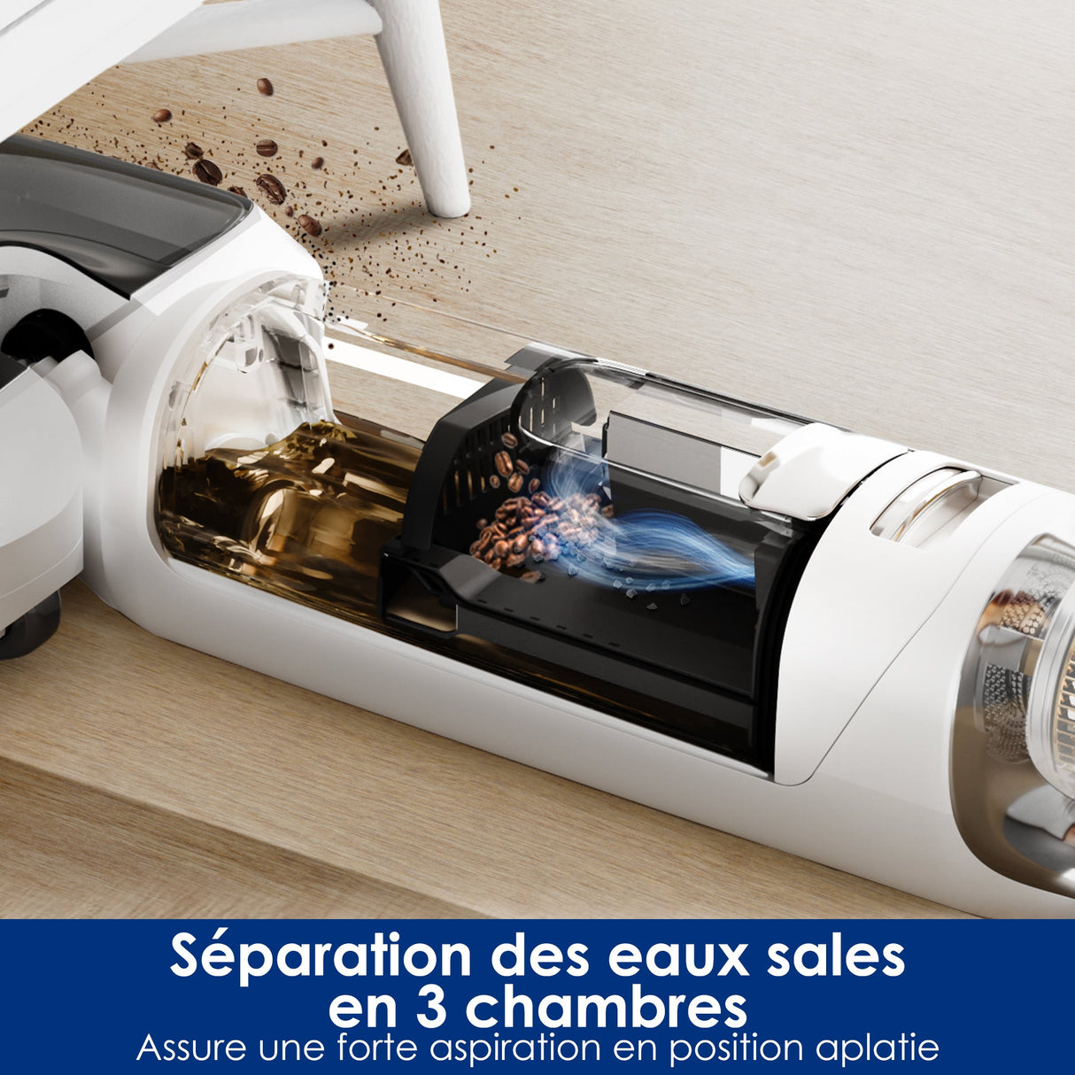 Tineco Floor ONE STRETCH S6 Aspirateur Eau et Poussière Laveur de Sols - Tineco FR