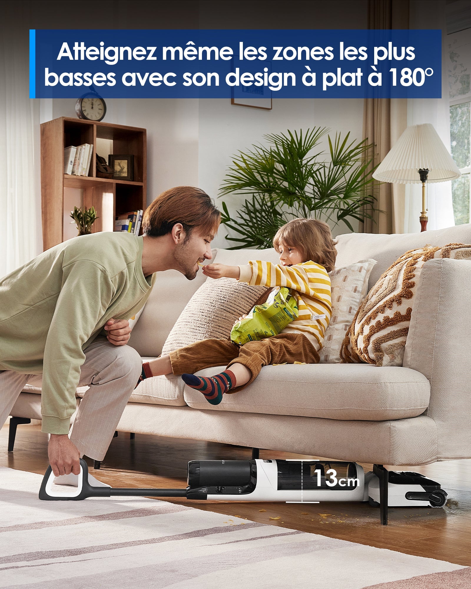 Tineco Floor ONE Switch S6 Stretch Aspirateur Laveur Sec Et Humide, aspirateur laveur sans fil, aspirateur lavant, aspirateur sans fil,aspirateur balai