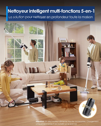 Tineco Floor ONE Switch S6 Stretch Aspirateur Laveur Sec Et Humide - Tineco FR