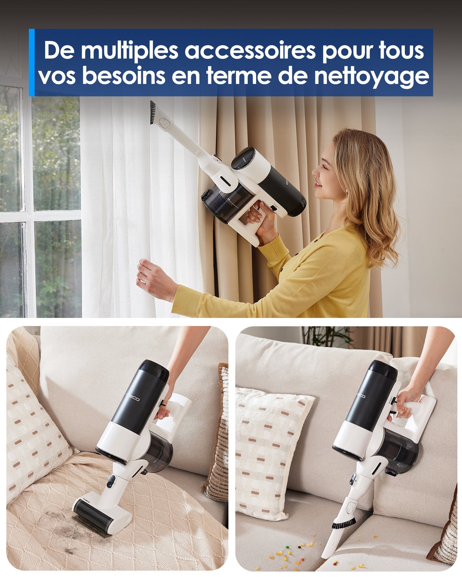 Tineco Floor ONE Switch S6 Stretch Aspirateur Laveur Sec Et Humide, aspirateur laveur sans fil, aspirateur lavant, aspirateur sans fil,aspirateur balai